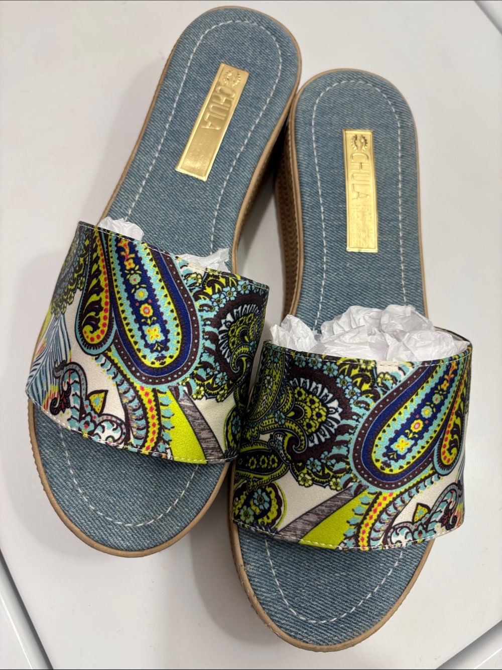 Chula brand platform sandals Size 10 New